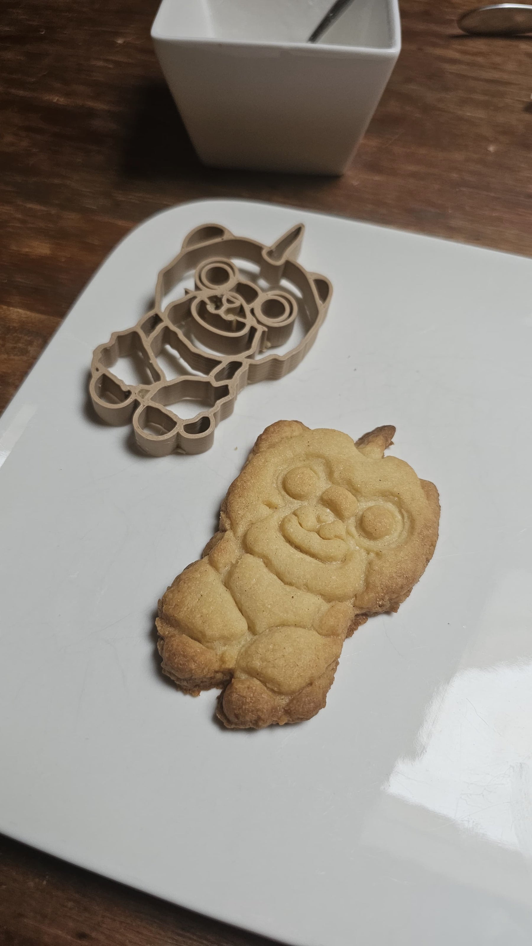 Koekjes Bakken met Onze Zelf Ontworpen Snoesje Uitsteker